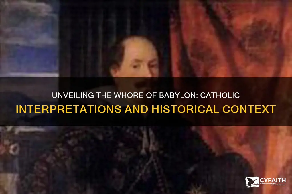 who is the whore of babylon catholic