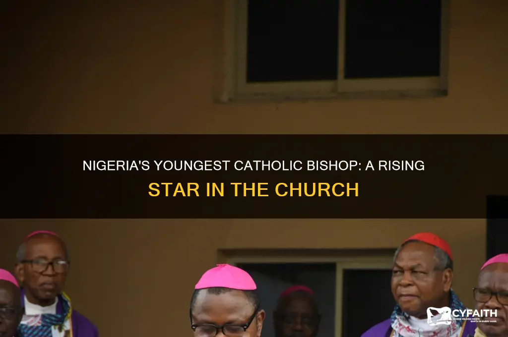 who is the youngest catholic bishop in nigeria