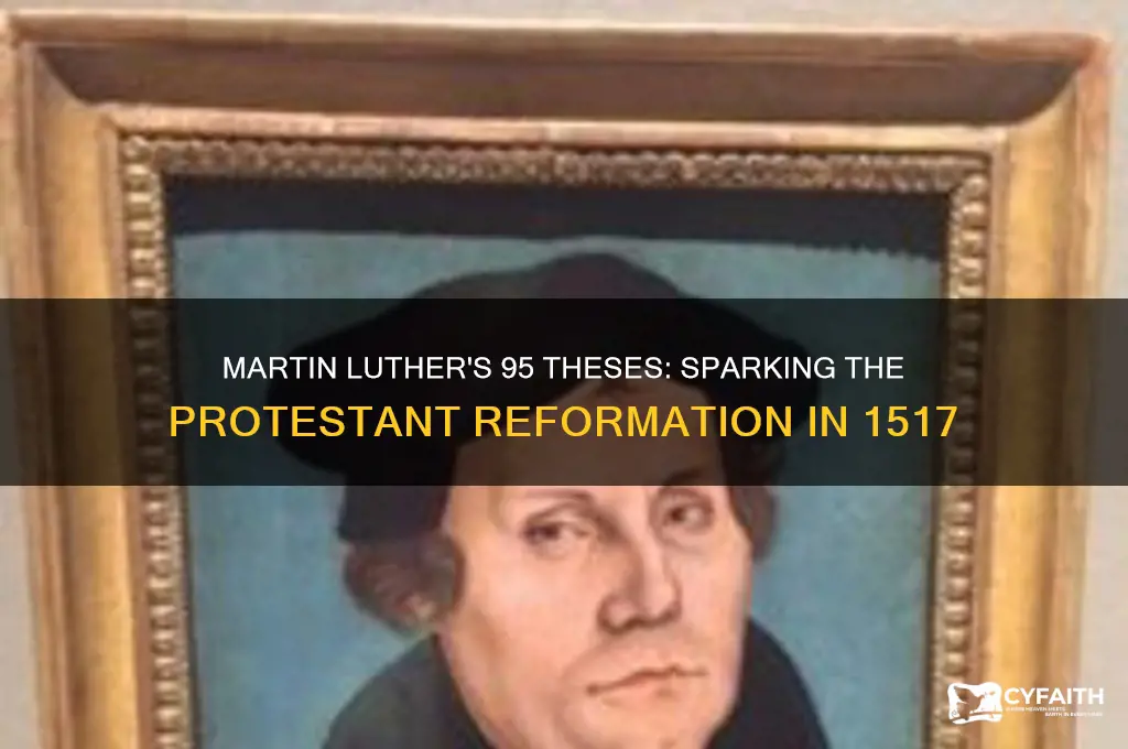 who launched the protestant reformatio kn the 15o