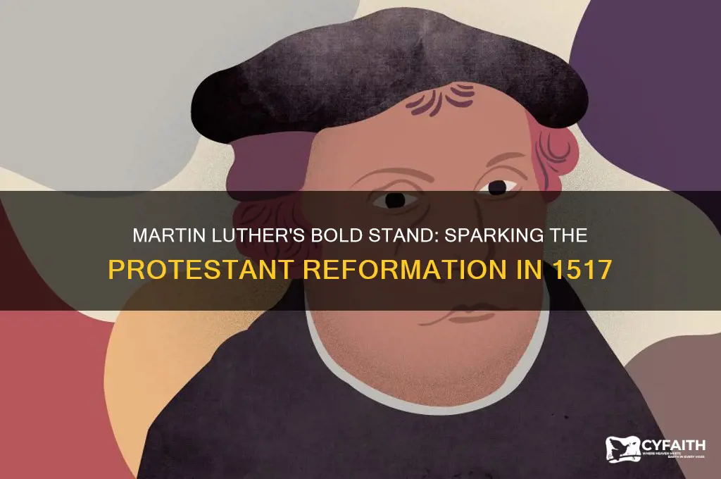 who launched the protestant reformation in the 1500