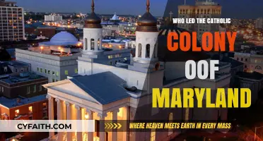 Who Led Maryland's Catholic Colony: A Historical Leadership Overview