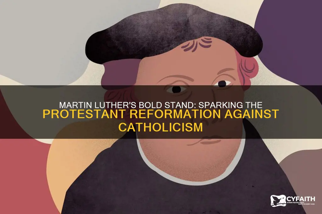 who led the protestant reformation against the catholic church