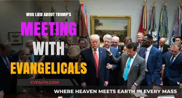 Unraveling the Truth: Who Lied About Trump's Meeting with Evangelicals?