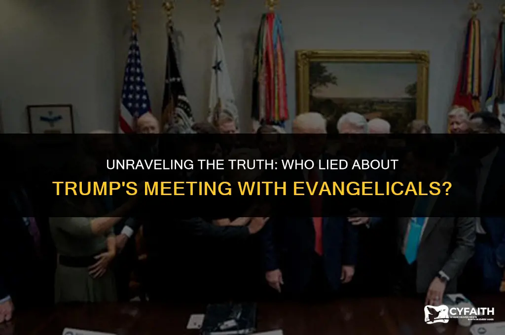 who lied about trump