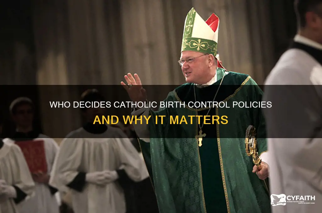 who makes catholic decisions about birth control