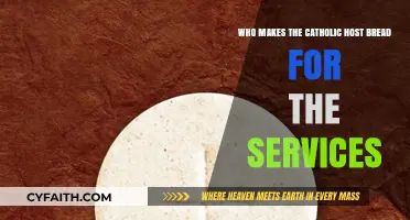 Who Crafts the Sacred Catholic Host Bread for Services?
