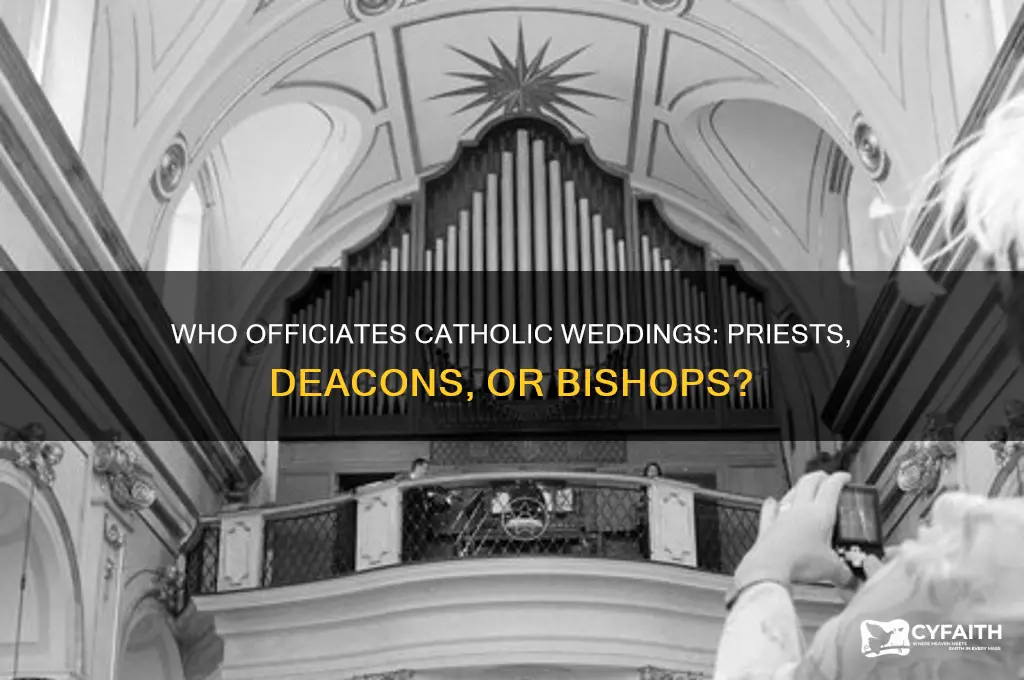 who marries a catholic couple