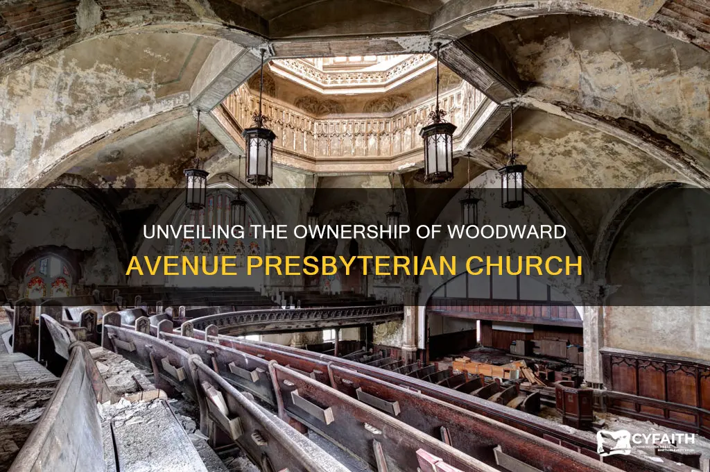 who owns the woodward avenue presbyterian church