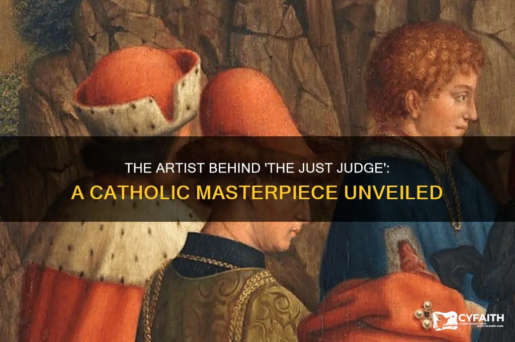 who painted just judge catholic