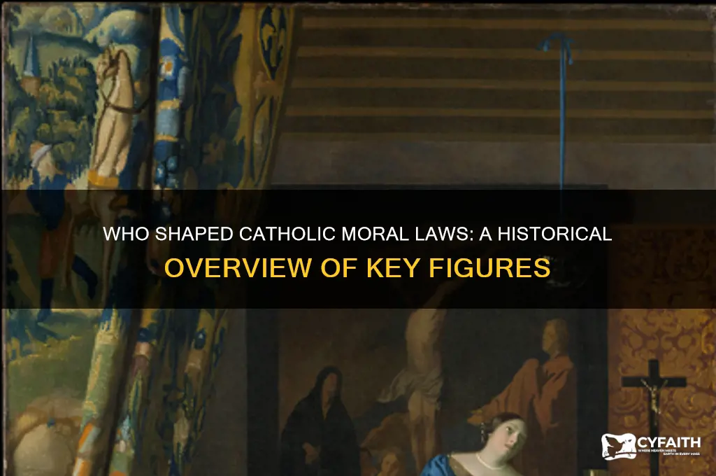who passed the catholic moral laws