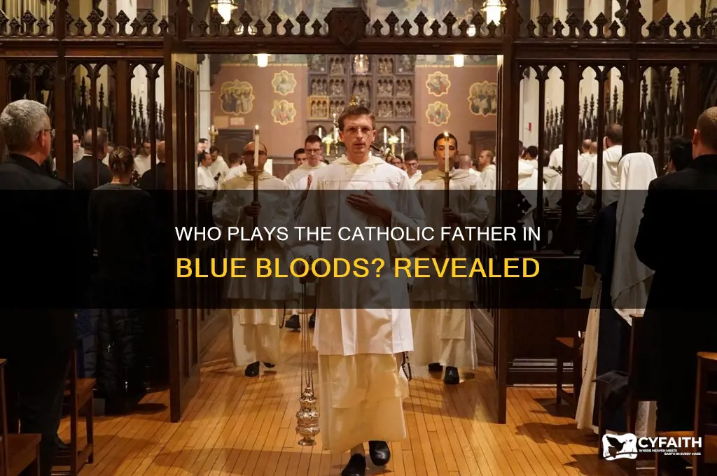 who plays the catholic father of blue bloods