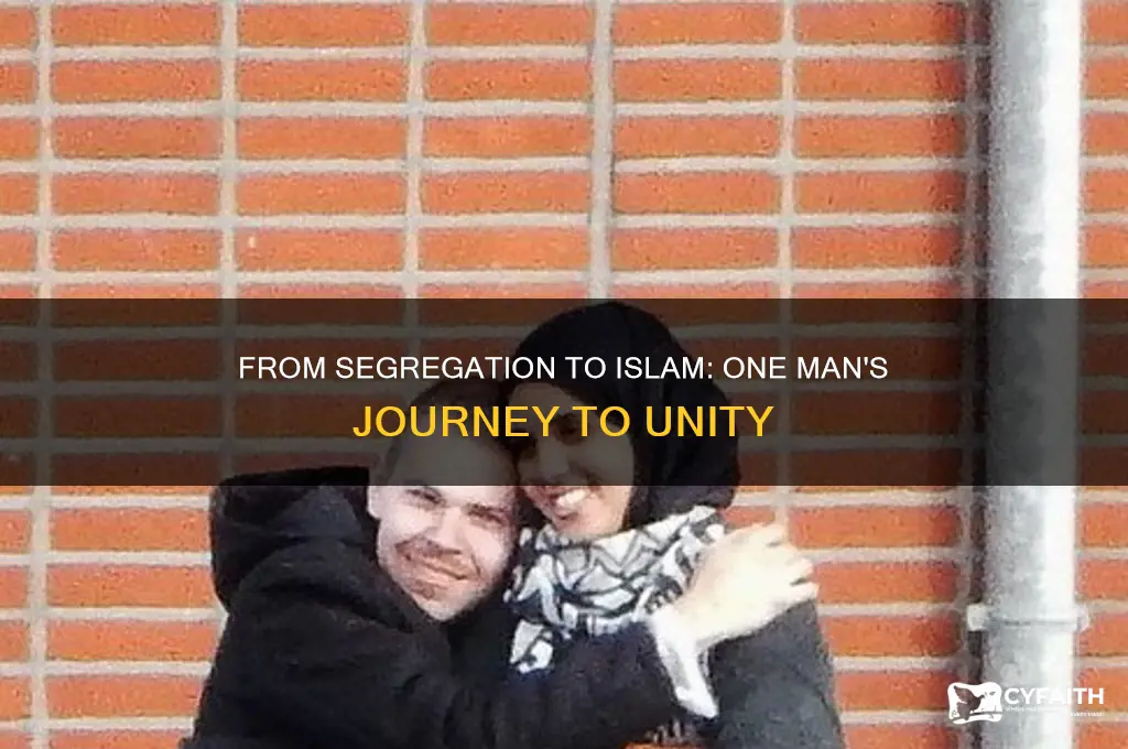 who preached racial segregation until he converted to orthodox islam