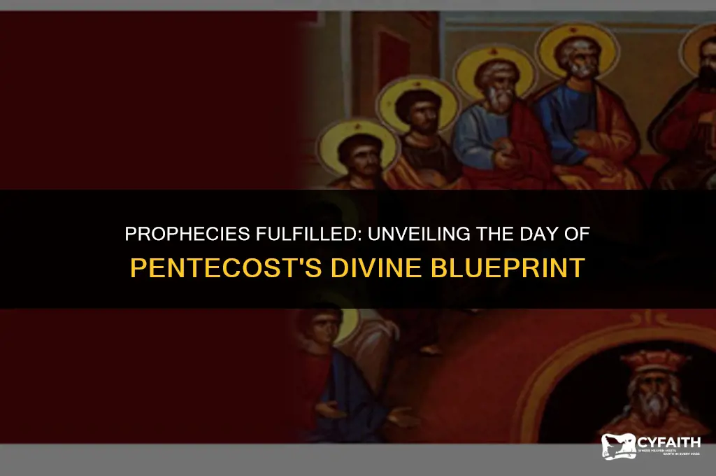 who prophesied the day of pentecost