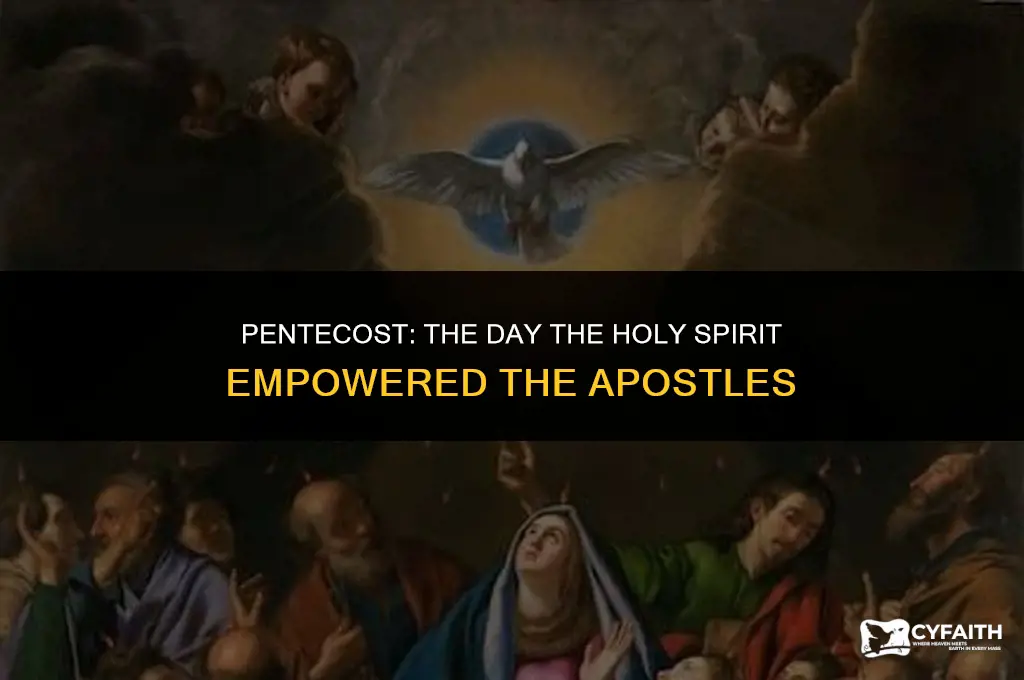 who received the holy spirit at pentecost