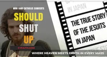 Catholic Converts: Should They Silence Themselves? A Controversial Debate