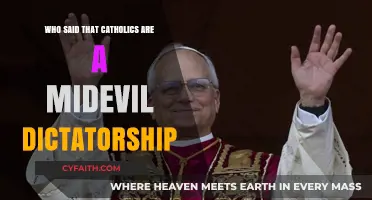 Catholics as Medieval Dictatorship: Unraveling the Misconception and Its Origins
