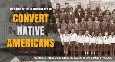 Who Sponsored Catholic Missions to Convert Native Americans?