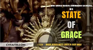 Communion for Catholics: Who Qualifies in a State of Grace?