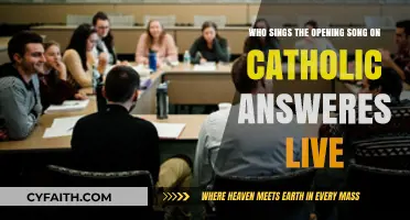 Who Performs the Opening Song on Catholic Answers Live?