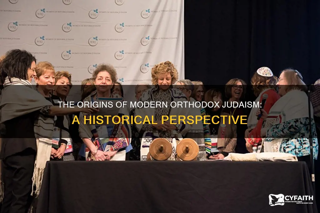 who started modern orthodox