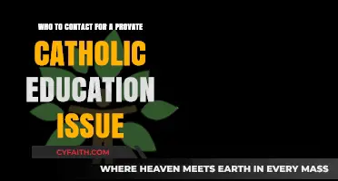Navigating Private Catholic Education Concerns: Key Contacts for Resolution