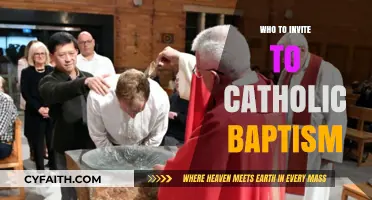 Catholic Baptism Guest List: Who to Invite and Why