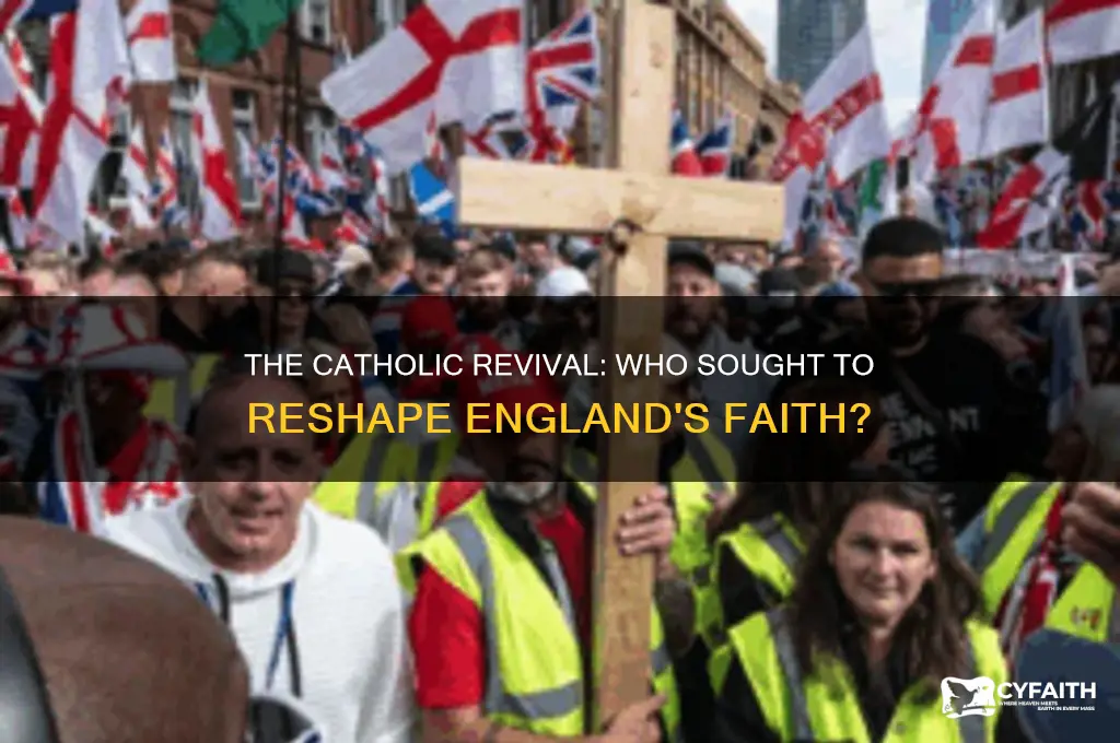 who tried to make england a catholic country