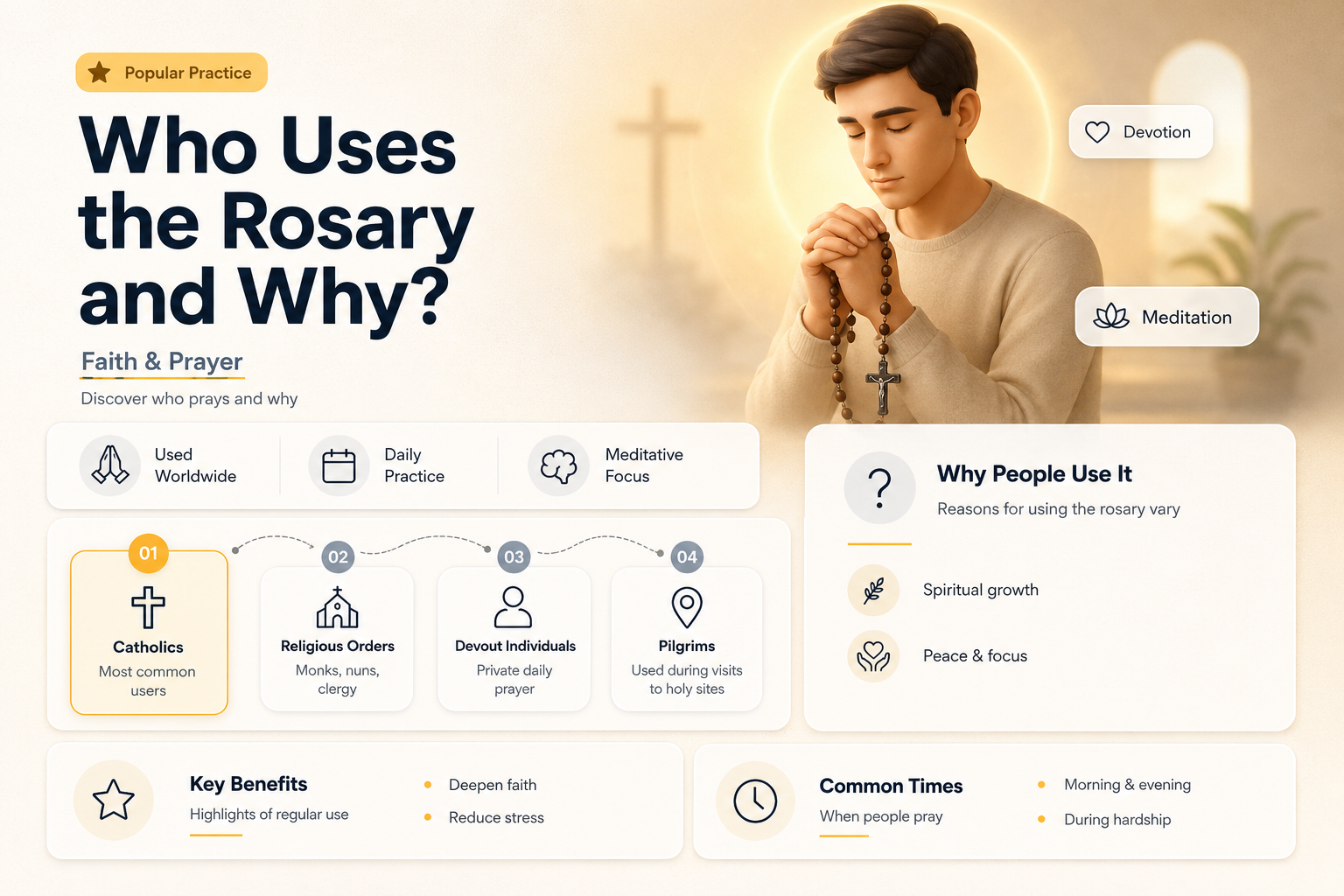 are catholics the only ones who use rosaries