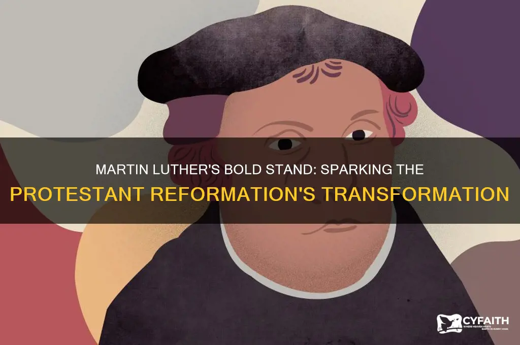 who ushered the change in the protestant reformation