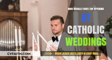 Catholic Wedding Offerings: Who Traditionally Presents the Gifts?