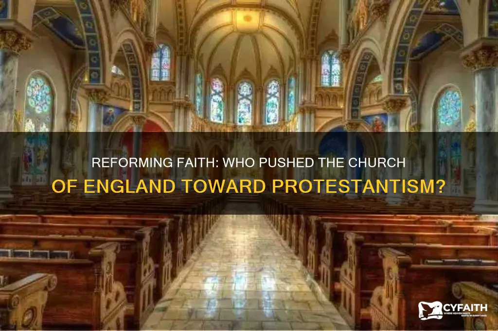 who wanted to make the church of england more protestant