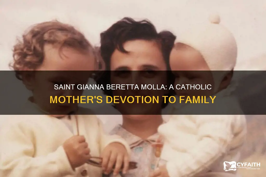 who was a catholic femalesaint that was very family oriented