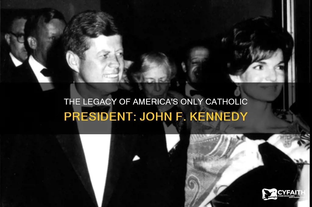 who was all american catholic president