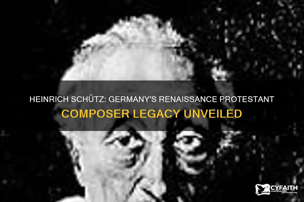 who was an important german protestant composer of the renaissance