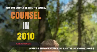 Catholic University's General Counsel in 2010: Unveiling the Legal Leader