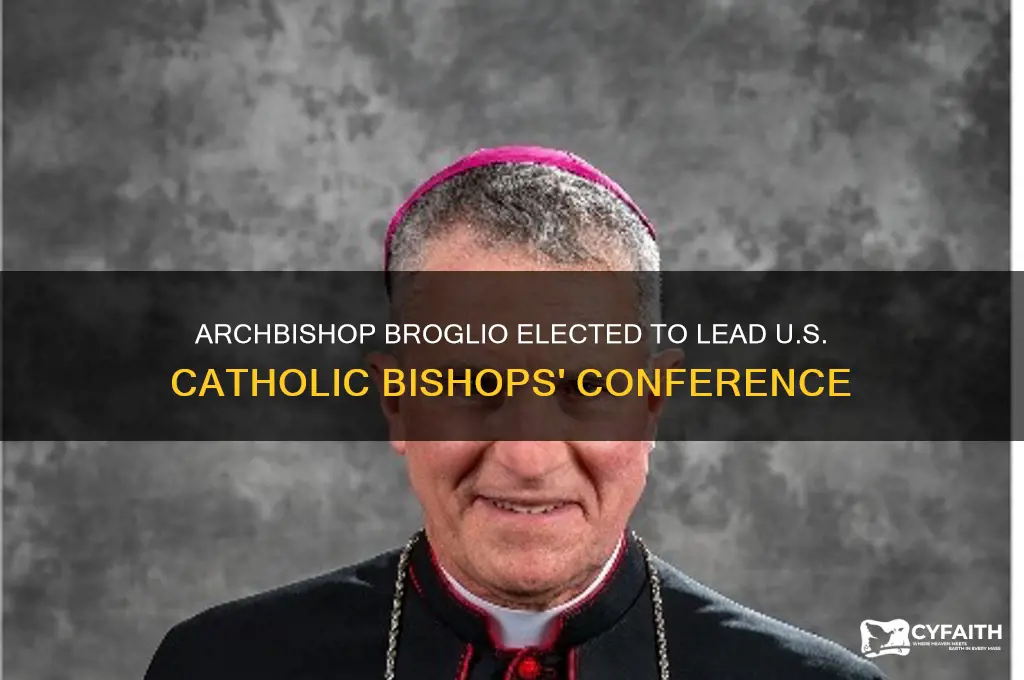 who was elected to lead us catholic bishop conference