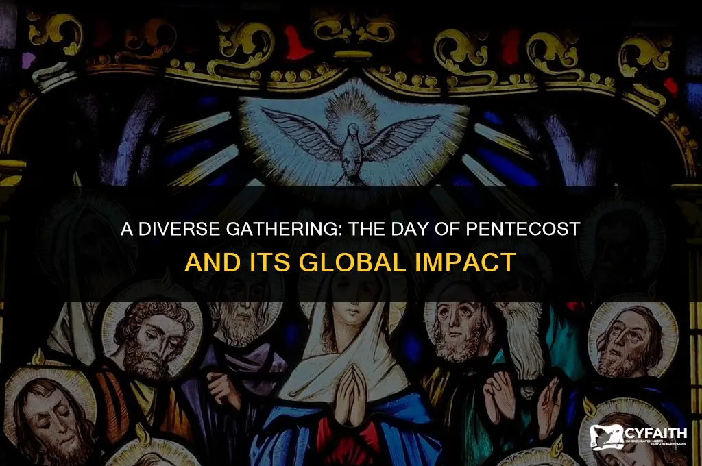 who was gathered the day of pentecost