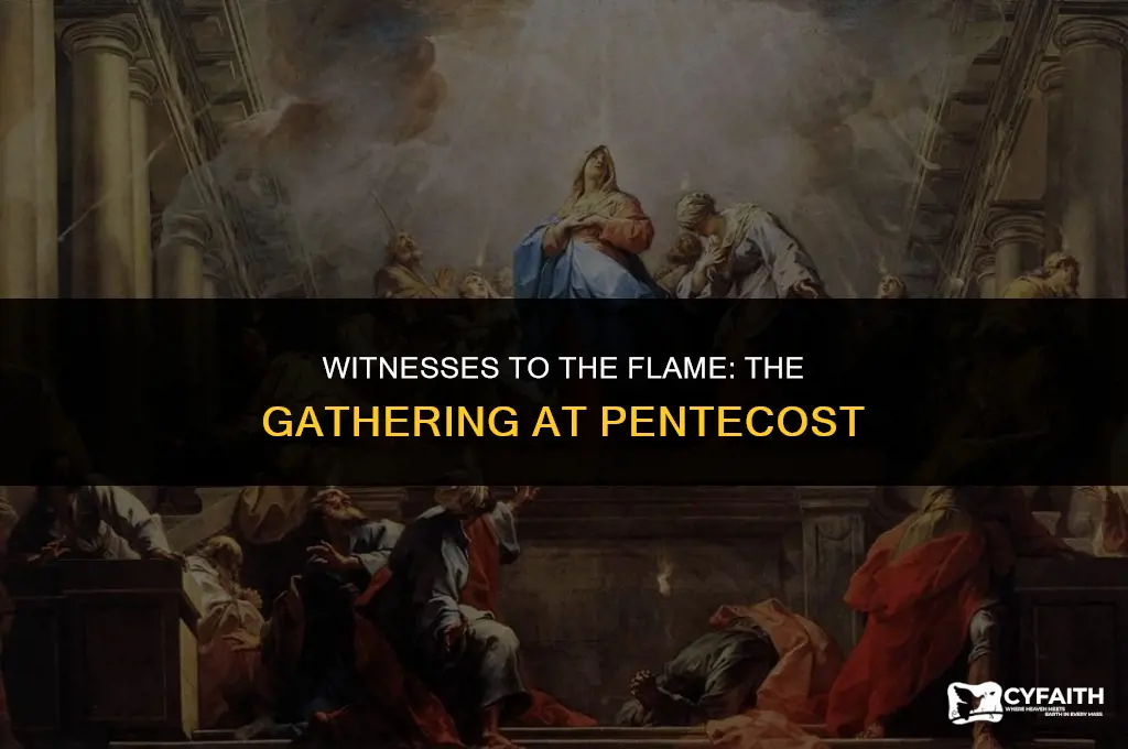 who was in the room at pentecost
