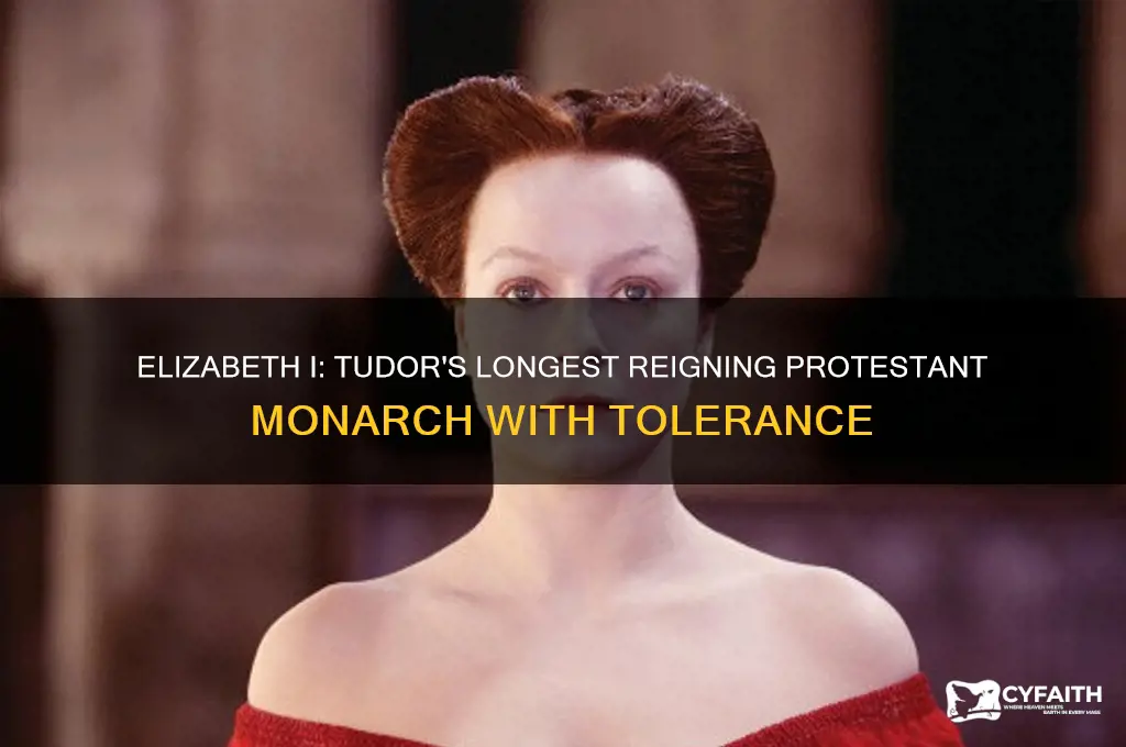 who was longest reigning tudor who was protestant but tolerant