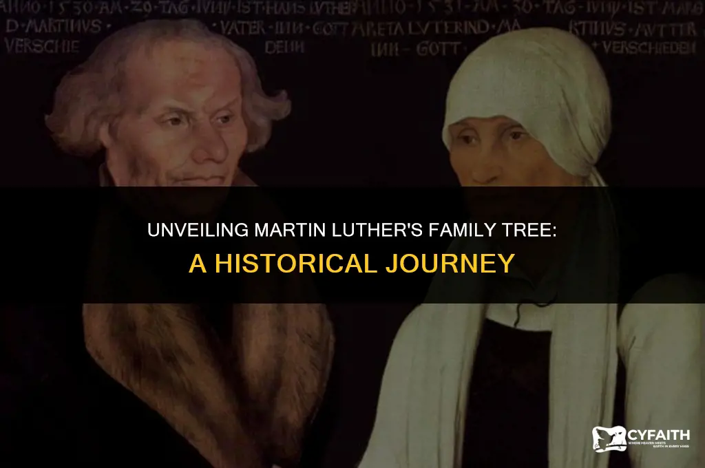 who was martin luthers familly