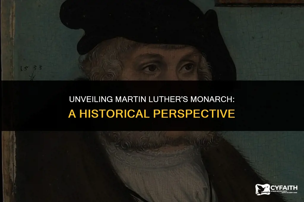 who was martin luthers ruler