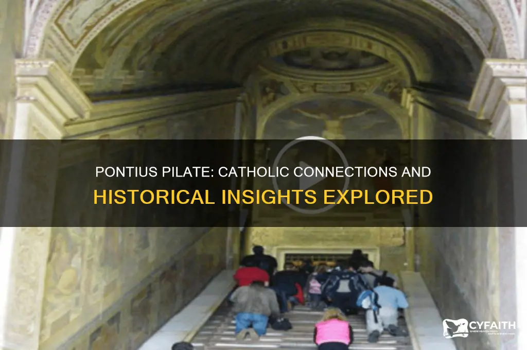 who was pontius pilate catholic