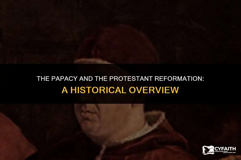 who was pope during the lutheran movement in western europe