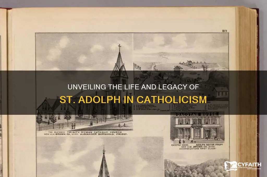 who was st adolph catholic