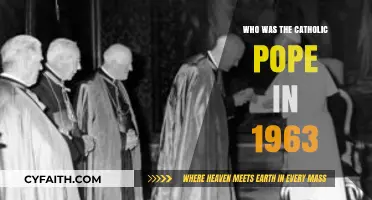 The Catholic Pope of 1963: Unveiling the Vatican's Leader