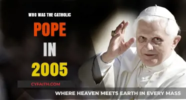 The Catholic Pope in 2005: A Year of Transition and Leadership