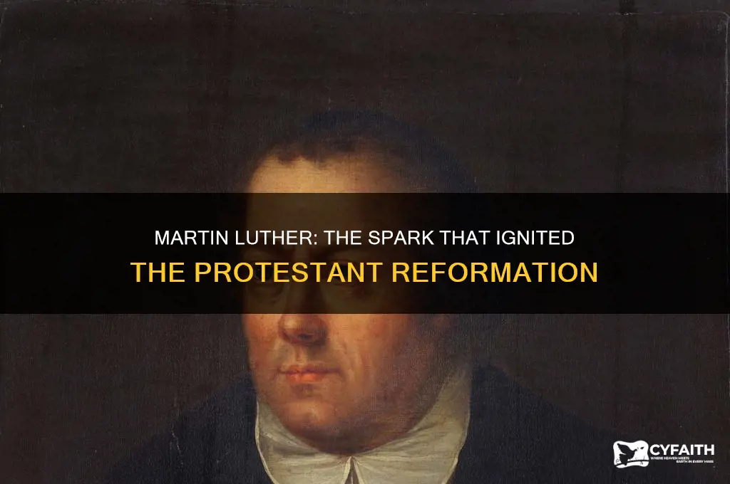who was the catylist of the protestant reformation