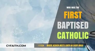 The First Baptized Catholic: Unveiling Christianity's Earliest Convert