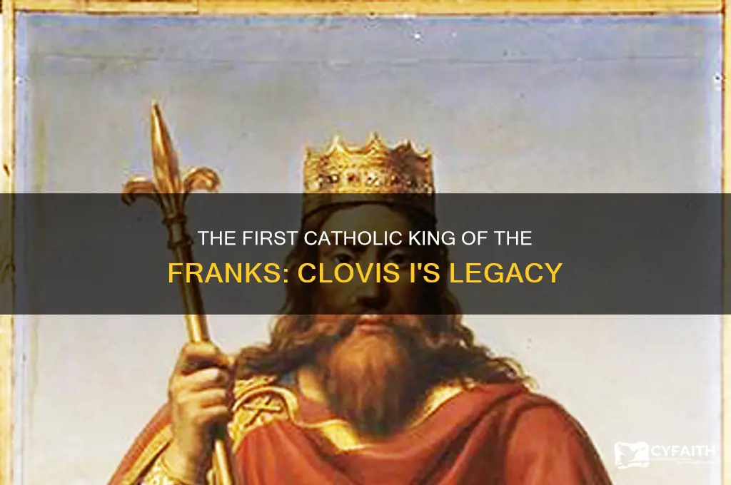 who was the first catholic king of the franks