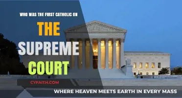 The First Catholic Supreme Court Justice: A Historical Overview